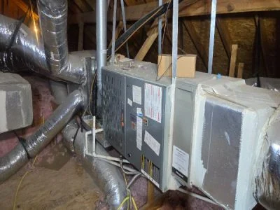 New ductwork installation in a North Texas attic by 2L Air