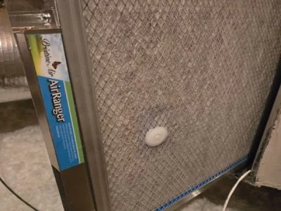 Allergy-focused air filtration upgrade in a North Texas home