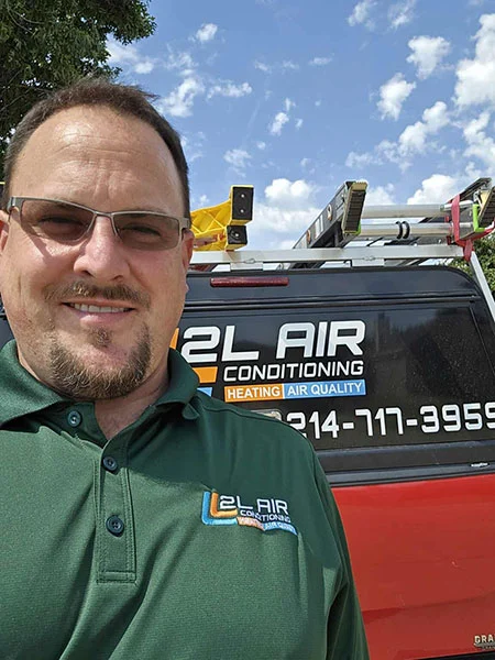 Jimmy Willson, owner of 2L Air Conditioning and Heating, Midlothian Texas